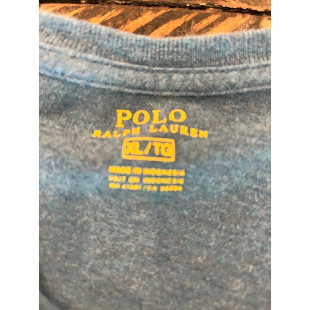 Polo Ralph Lauren Shirt Mens Size XL Cotton Long Sleeve Blue Classic Fit Preppy - Picture 2 of 7
